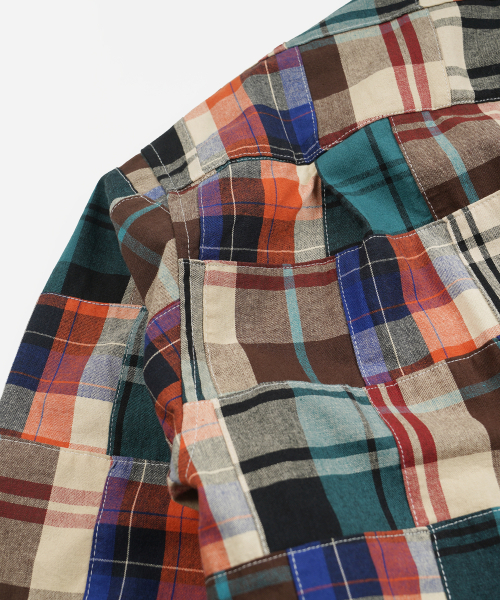 FRIZMWORKS(フリズムワークス)の「MADRAS PATCHWORK RELAXED SHIRT _ BEIGE(シャツ/ブラウス・メンズ・その他・SMALL/MEDIUM/LARGE/X-LARGE)」の7枚目の写真