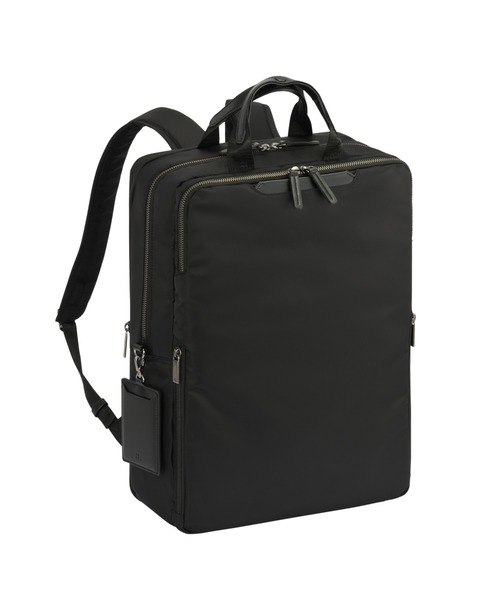 ACE GENE(エースジーン)の「【ace. GENE/エースジーン】 フィッテム ビジネスリュック 22L(25L)(バックパック/リュック・レディース・チャコール/ブラック系その他/ブラック/ベージュ・FREE)」の3枚目の写真