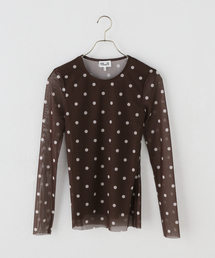 IENA | BAUM UND PFERDGARTEN/バウム ウンド ヘルガーデン RECY MESH T Tシャツ JODIE24953(Tシャツ/カットソー)