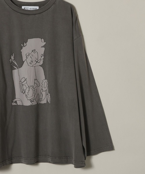 studio CLIP(スタディオクリップ)の「【嬉々!!CREATIVE×daily CLIP】ピグメントロングスリーブTシャツ(Tシャツ/カットソー・レディース・その他2/その他1・FREE)」の13枚目の写真