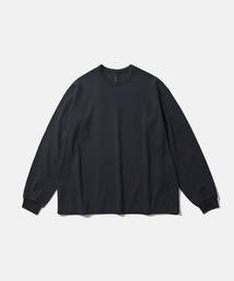 MOIF（モイフ）の「[AW26] アドバンスド ワッフル L/S Tシャツ / チャコール（Tシャツ/カットソー）」