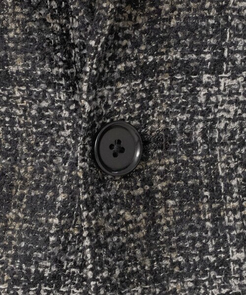 UNITED ARROWS(ユナイテッドアローズ)の「ブークレ チェック シングル 3ボタン テーラードジャケット CーMODEL(テーラードジャケット・メンズ・ダークグレー・48/50/46)」の13枚目の写真