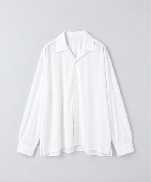 KANEMASA PHIL.(カネマサフィル)の「46G Ether Shirt(シャツ/ブラウス・メンズ・ブラック/ブラウン/ホワイト・M/L)」の2枚目の写真