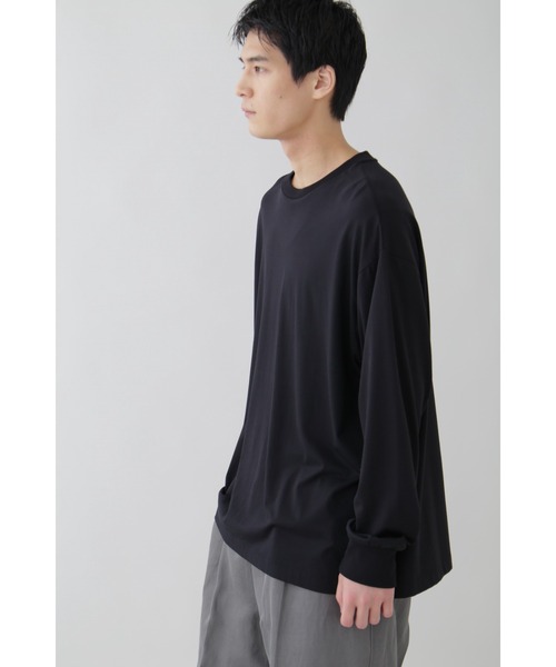 YLEVE（イレーヴ）の「YLEVE / SOFT ORGANIC COTTON P/O（Tシャツ/カットソー・メンズ・ブラック・4）」の10枚目の写真