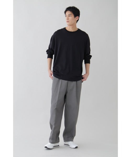 YLEVE（イレーヴ）の「YLEVE / SOFT ORGANIC COTTON P/O（Tシャツ/カットソー・メンズ・ブラック・4）」の11枚目の写真