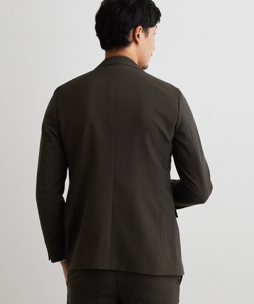 THE SHOP TK （ザ ショップ ティーケー ）の「AVANTメランジ ジャケット（テーラードジャケット・メンズ・ダークオリーブ/ネイビー・02/03/04/01）」の4枚目の写真