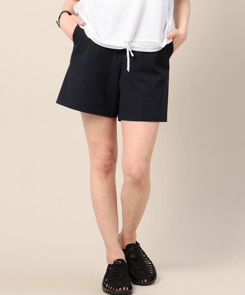 BEAUTY&YOUTH UNITED ARROWS(ビューティーアンドユースユナイテッドアローズ)の「BY コットンダックショートパンツ ◆(その他パンツ・レディース・ネイビー/マスタード・MEDIUM/SMALL)」の2枚目の写真