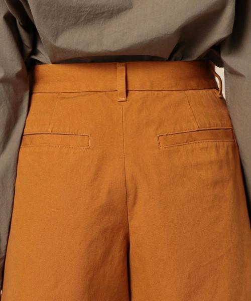 BEAUTY&YOUTH UNITED ARROWS(ビューティーアンドユースユナイテッドアローズ)の「BY コットンダックショートパンツ ◆(その他パンツ・レディース・ネイビー/マスタード・MEDIUM/SMALL)」の9枚目の写真