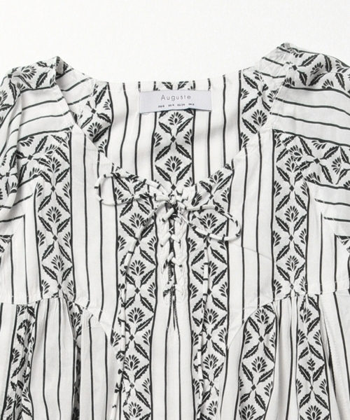 Ray BEAMS(レイビームス)の「AUGUSTE / shift ドレス(ワンピース・レディース・その他1・ONE SIZE)」の4枚目の写真