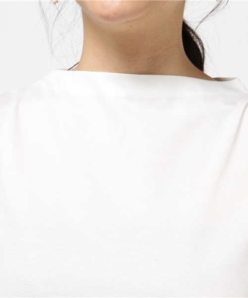 FIGARO Paris（フィガロパリ）の「36Gポンチボトルネックプルオーバー◆（Tシャツ/カットソー・レディース・ネイビー/ホワイト・36/38）」の6枚目の写真