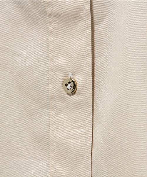 Finamore（フィナモレ）の「Finamore Napoli BIGシルエットシャツ◆（シャツ/ブラウス・レディース・ベージュ・40）」の10枚目の写真