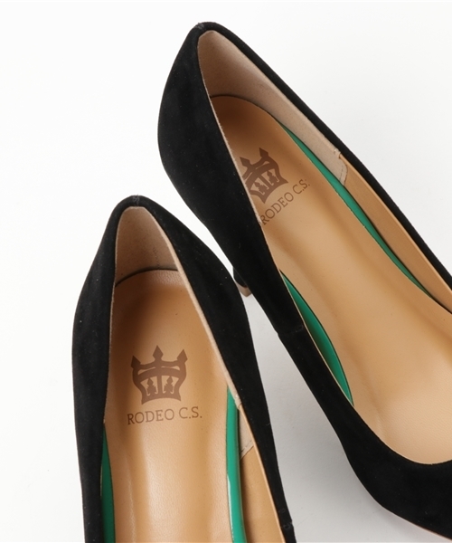 RODEO CROWNS WIDE BOWL（ロデオクラウンズワイドボウル）の「MAPLE パンプス（パンプス・レディース・ブラック/グリーン/オレンジ/パープル/グレー・MEDIUM/SMALL/LL/LARGE）」の12枚目の写真