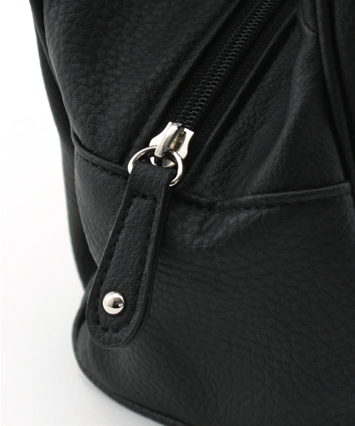 earth music&ecology（アースミュージックアンドエコロジー）の「Ribbon Mini/Bag（ボストンバッグ・レディース・ブラック/ベージュ/ブラウン/アイボリー/シルバー系その他・FREE）」の10枚目の写真