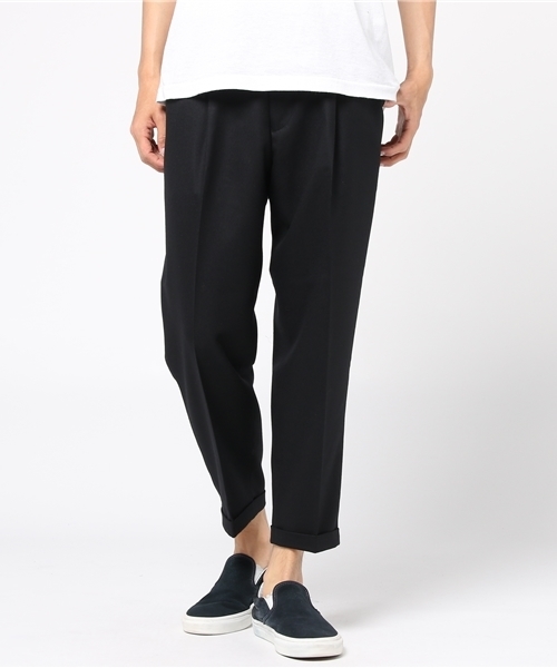 AMERICAN RAG CIE(アメリカンラグシー)の「定番 ウールスラックス(スラックス・メンズ・ネイビー/ブラック・1/2)」の15枚目の写真