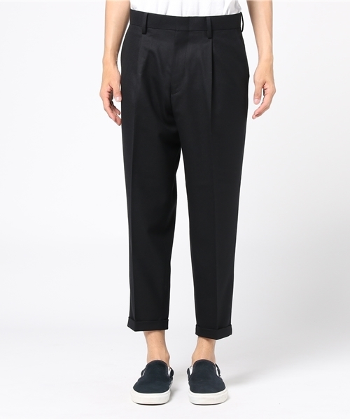 AMERICAN RAG CIE(アメリカンラグシー)の「定番 ウールスラックス(スラックス・メンズ・ネイビー/ブラック・1/2)」の6枚目の写真