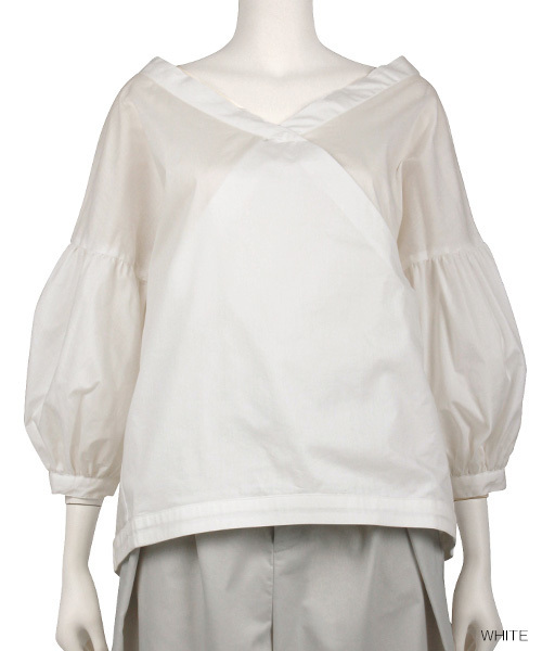 RANDA（ランダ）の「ルーズブラウス（シャツ/ブラウス・レディース・ライトピンク/ホワイト/ピンク/イエロー/イエロー系その他/ブルー・0/1）」の2枚目の写真