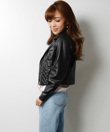 EIMY ISTOIRE（エイミーイストワール）の「quilting leather