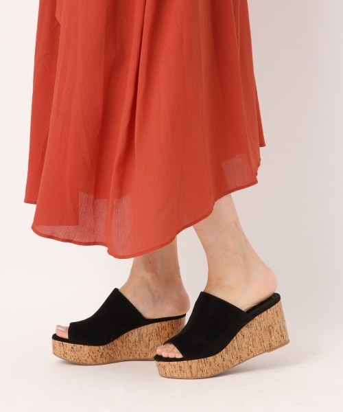 A part by（アパートバイ）の「【CLASSY.6月号掲載】プラットフォームサンダル 751573 （サンダル・レディース・ホワイト/キャメル/ブラック・38/24.5cm/37/23.5cm）」の11枚目の写真