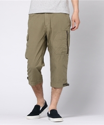 AVIREX | 【直営店限定】avirex/ アヴィレックス / CORDURA MIX TAPE ADJUST CROPPED PANTS/ コーデュラ　ミックス　テープ　アジャスト　クロップドパンツ(カーゴパンツ)