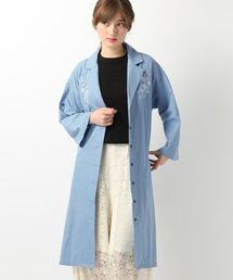 Heather | シシュウ＊シャツガウン  749772(その他アウター)