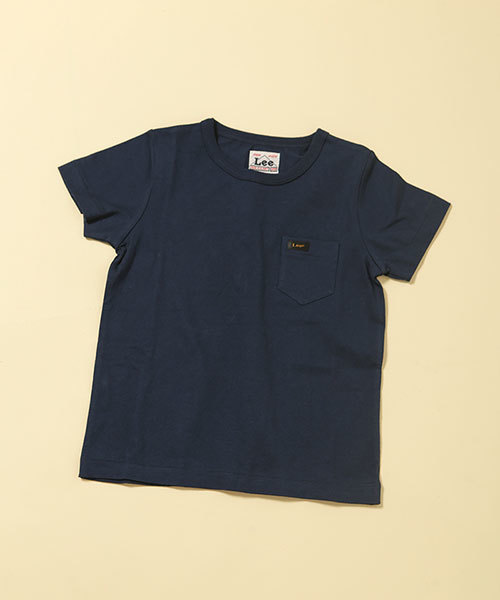 Lee（リー）の「Lee/PACK POCKET T-SHIRTS（Tシャツ/カットソー・キッズ・グレー/ネイビー/その他1/その他2/その他3/ホワイト・120/110）」の3枚目の写真