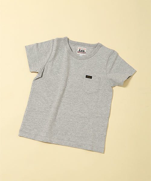 Lee（リー）の「Lee/PACK POCKET T-SHIRTS（Tシャツ/カットソー・キッズ・グレー/ネイビー/その他1/その他2/その他3/ホワイト・120/110）」の2枚目の写真