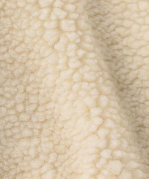 green label relaxing（グリーンレーベルリラクシング）の「【ベビー】ボアジップ ブルゾン（ブルゾン・キッズ・オフホワイト/ネイビー・85）」の12枚目の写真