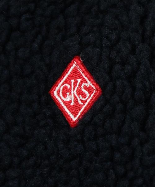 green label relaxing（グリーンレーベルリラクシング）の「【ベビー】ボアジップ ブルゾン（ブルゾン・キッズ・オフホワイト/ネイビー・85）」の9枚目の写真