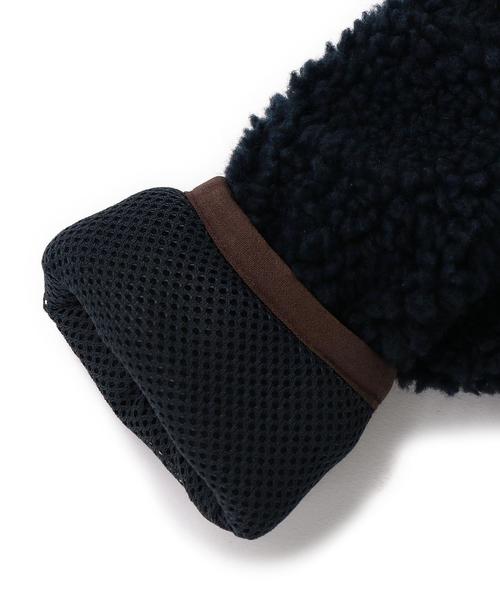 green label relaxing（グリーンレーベルリラクシング）の「【ベビー】ボアジップ ブルゾン（ブルゾン・キッズ・オフホワイト/ネイビー・85）」の3枚目の写真