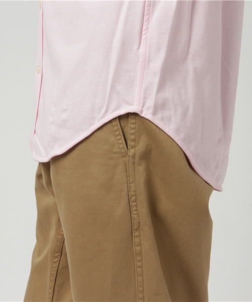 POLO RALPH LAUREN(ポロ ラルフ ローレン)の「ニット オックスフォードシャツ(シャツ/ブラウス・メンズ・ピンク・MEDIUM/SMALL/X-SMALL/LARGE)」の4枚目の写真