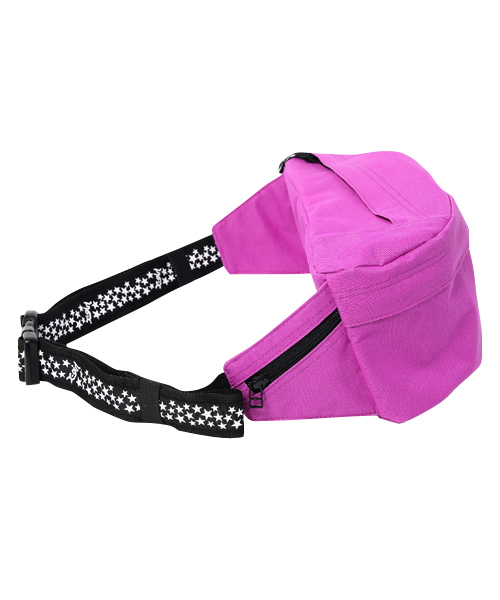 X-girl（エックスガール）の「MOUNTAINEERING BODY BAG（ショルダーバッグ・レディース・ブラック/パープル/レッド・ONE SIZE）」の6枚目の写真