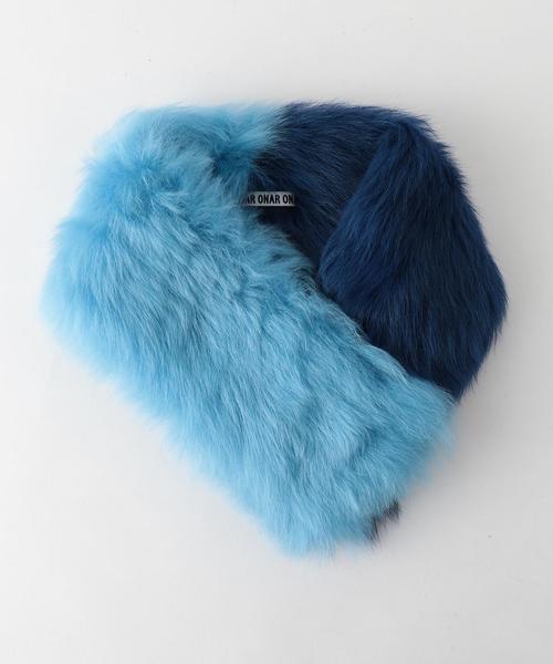 Drawer（ドゥロワー）の「Drawer別注＜ONAR＞バイカラー ファー