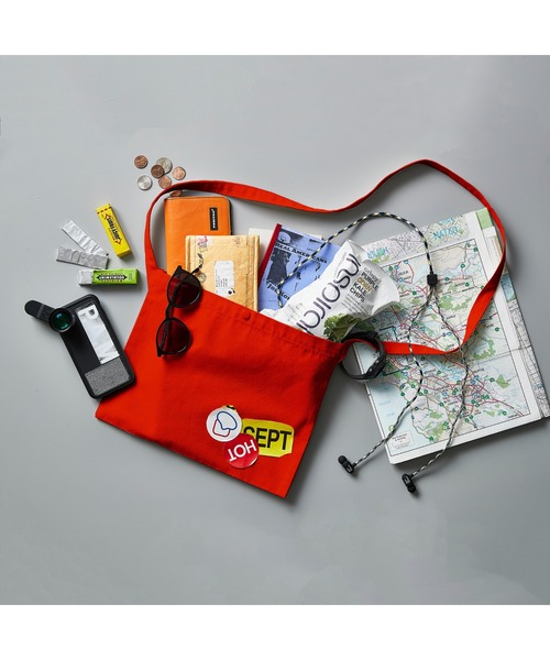 United Athle（ユナイテッドアスレ）の「United Athle/レギュラーキャンバス 無地 サコッシュ（ショルダーバッグ・レディース・ブラック/ホワイト/その他2/その他/その他1/グレー/レッド/ネイビー・FREE）」の20枚目の写真