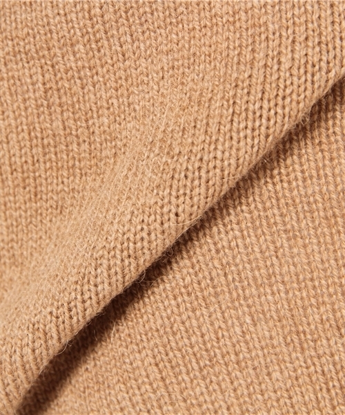 UNITED ARROWS（ユナイテッドアローズ）の「GRAY EX CAMEL C/N◆（ニット/セーター・メンズ・ベージュ/ワインレッド/イエロー/ネイビー・46/48/50/44）」の9枚目の写真