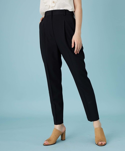 UNITED TOKYO（ユナイテッドトウキョウ）の「ウォッシャブルパンツ（その他パンツ・レディース・ブラック/ベージュ/ピンク/グリーン/グレー・1/2）」の2枚目の写真