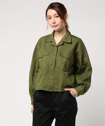 VENCEEXCHANGE | ツイルオープンカラーシャツ                  (シャツ/ブラウス)