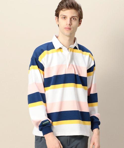 Barbarian（バーバリアン）の「【別注】 ＜BARBARIAN＞ RUGBY SHIRT/ラガーシャツ（Tシャツ/カットソー・メンズ・その他1/その他2・X-LARGE/LARGE）」の2枚目の写真