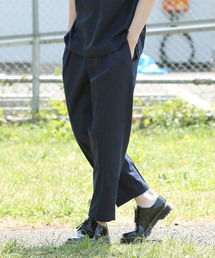 JUNRED | 綿麻インボックスワイドパンツ(その他パンツ)