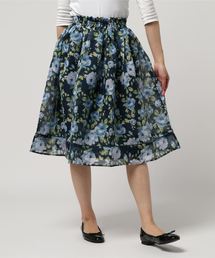 花柄チェックスカート 32432591B_16_d_215.jpg
