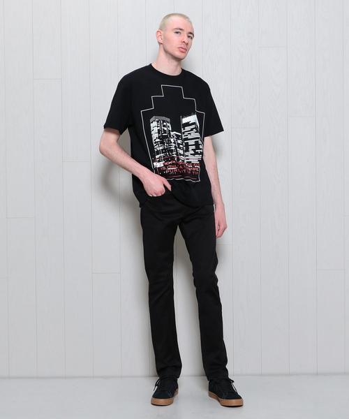 C.E（シーイー）の「＜C.E＞ZIGGURAT T-SHIRT/Tシャツ ◆（Tシャツ/カットソー・メンズ・ブラック/ホワイト・MEDIUM/X-LARGE）」の7枚目の写真