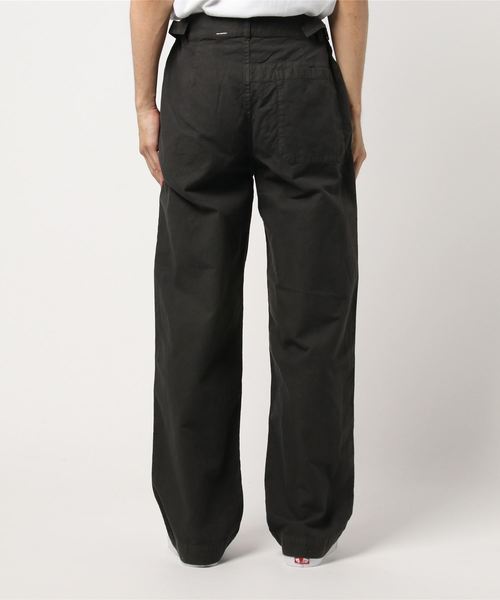 MHL.（エムエイチエル）の「BRUSHED DRY COTTON CANVAS（その他パンツ・メンズ・ベージュ/チャコール・SMALL/MEDIUM/LARGE）」の4枚目の写真