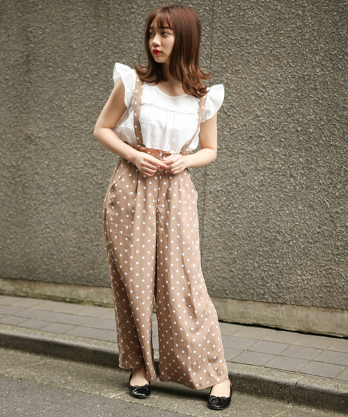 apres jour（アプレジュール）の「コットン刺繍フリルブラウス【ZOZOTOWN限定アイテム】（シャツ/ブラウス・レディース・ベージュ/オフホワイト/ダークブラウン/ライトグリーン・フリー）」の9枚目の写真