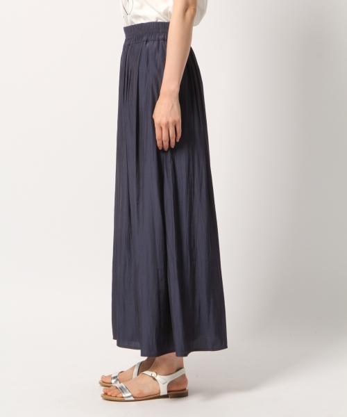 GLOBAL WORK（グローバルワーク）の「ウェーブサテンスカーチョ/796624（その他パンツ・レディース・アイボリー/ネイビー/ブラック/グリーン・FREE）」の9枚目の写真