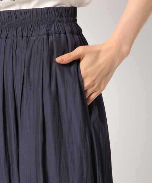 GLOBAL WORK（グローバルワーク）の「ウェーブサテンスカーチョ/796624（その他パンツ・レディース・アイボリー/ネイビー/ブラック/グリーン・FREE）」の12枚目の写真