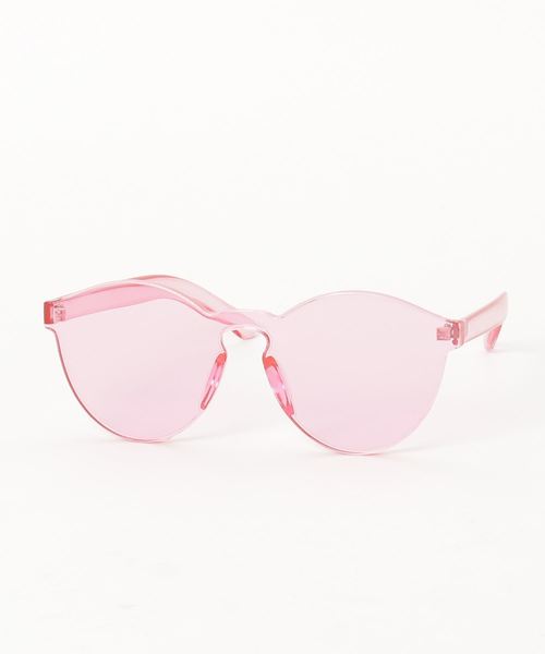 WEGO（ウィゴー）の「WEGO/カラースケルトンタイプサングラス（サングラス・メンズ・ブラック/ブルー/ブラウン/ピンク/パープル/ホワイト系その他・FREE）」の6枚目の写真