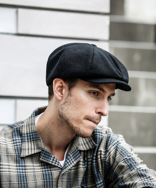 未使用　RACAL MR.OLIVE キャスケット　ベレー帽　ネイビー アウトレット ストアファッション - 未使用 RACAL MR.OLIVE