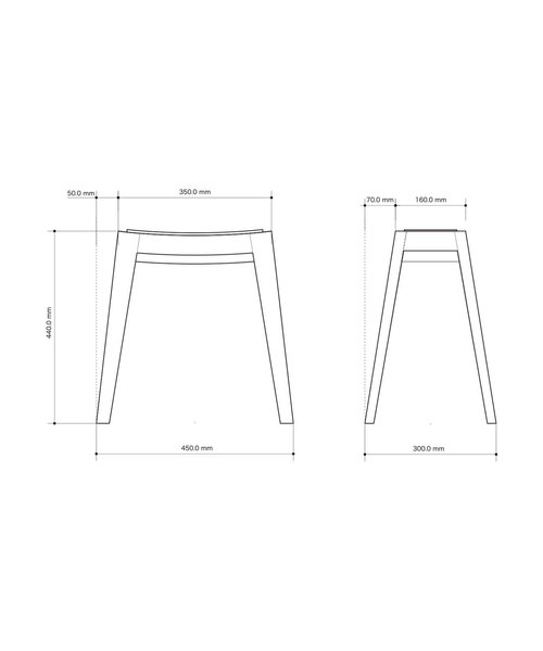 極美品　サラサデザイン　sarasa design　ウッドスリムスツール fb001-fb004_1.jpg