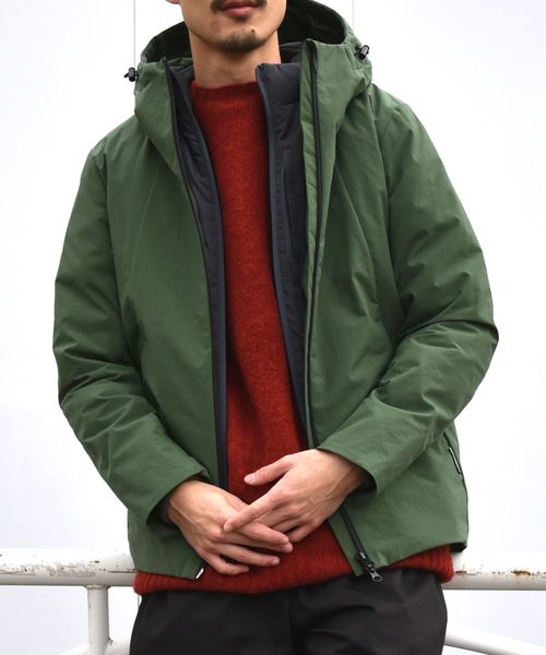 SHIPS(シップス)の「SU: 【TECH】 3wayマウンテンパーカー(マウンテンパーカー・メンズ・ベージュ/ネイビー/オリーブ・SMALL/MEDIUM/LARGE)」の5枚目の写真