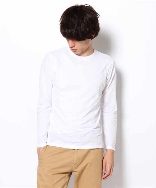 BEAUTY&YOUTH UNITED ARROWS（ビューティーアンドユースユナイテッドアローズ）の「BY パネル カラー レイヤード クルーネック カットソー◆（ニット/セーター・メンズ・グレー/コバルトブルー/ネイビー・SMALL/MEDIUM/LARGE/X-LARGE）」の7枚目の写真