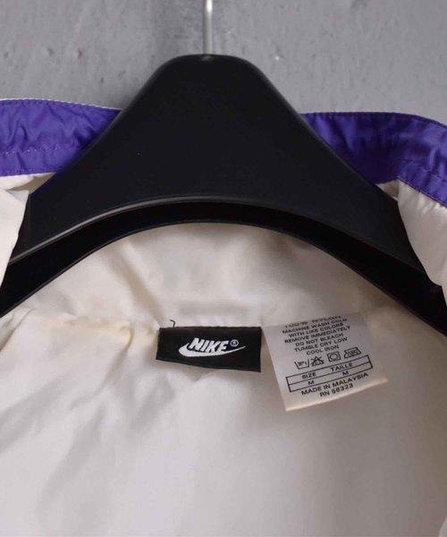 NIKE(ナイキ)の「【ヴィンテージ古着】NIKE/ナイキ "SIR CHARLESモデル" フルジップ ナイロンジャケット(ナイロンジャケット・メンズ・ホワイト・MEDIUM)」の3枚目の写真